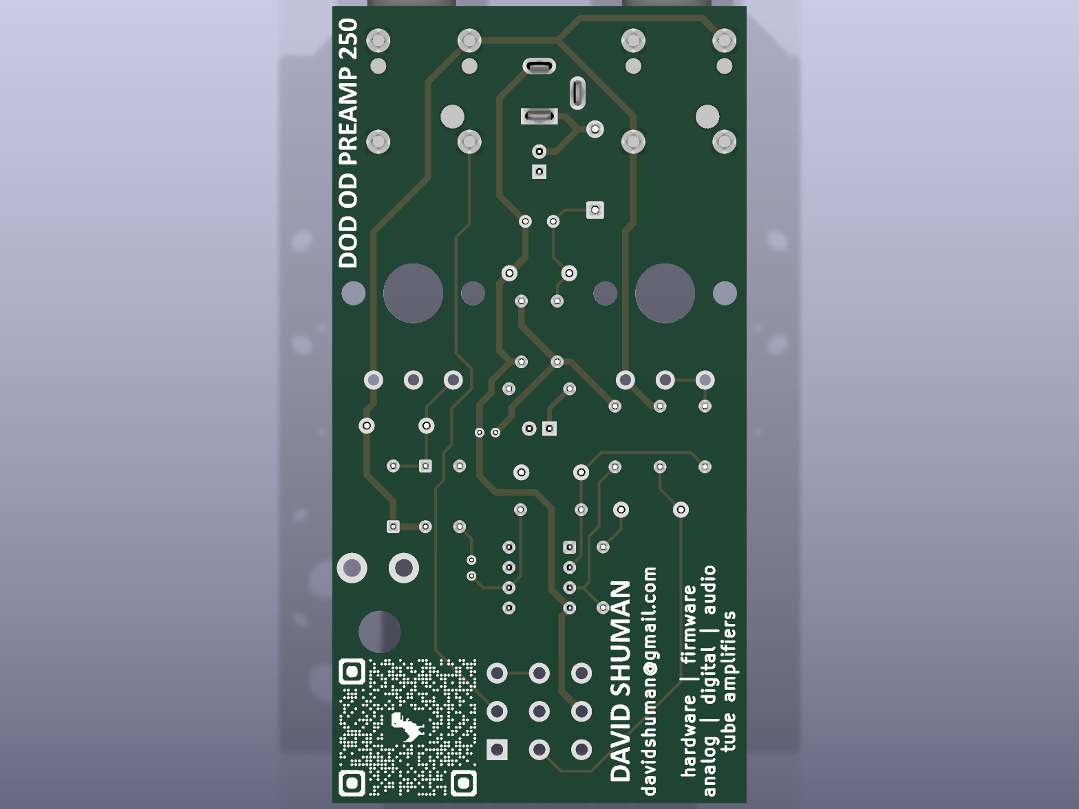 v1.0 PCB back (solder side)